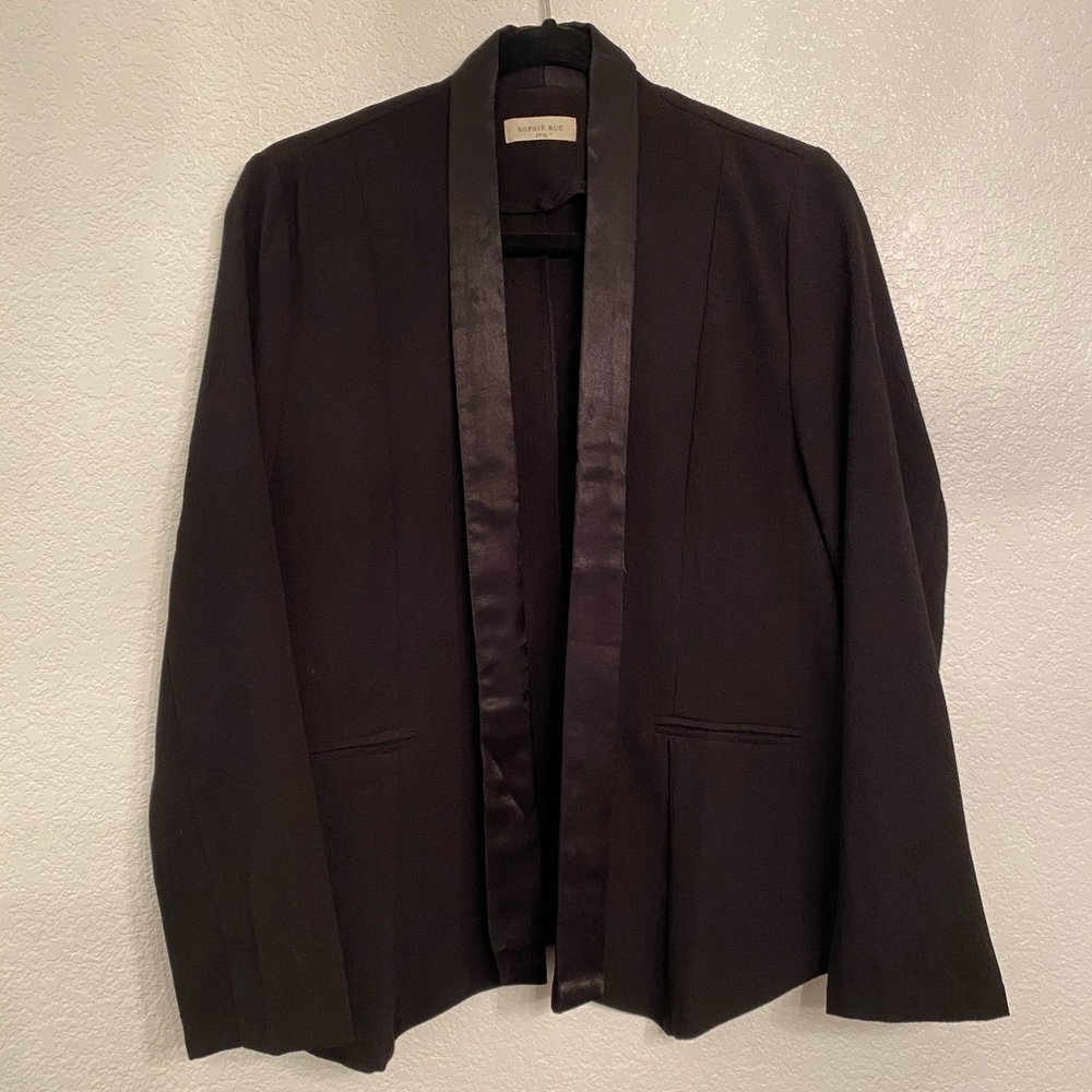 Sophie Rue Tuxedo Style Blazer BNWOT